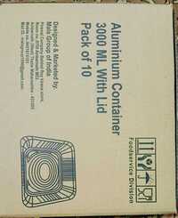 3000ml Aluminium Container With Lid