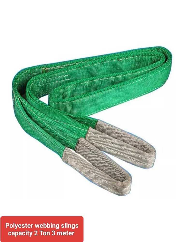 2 Ton Polyester Webbling Slings - Characteristics: Light In Weight