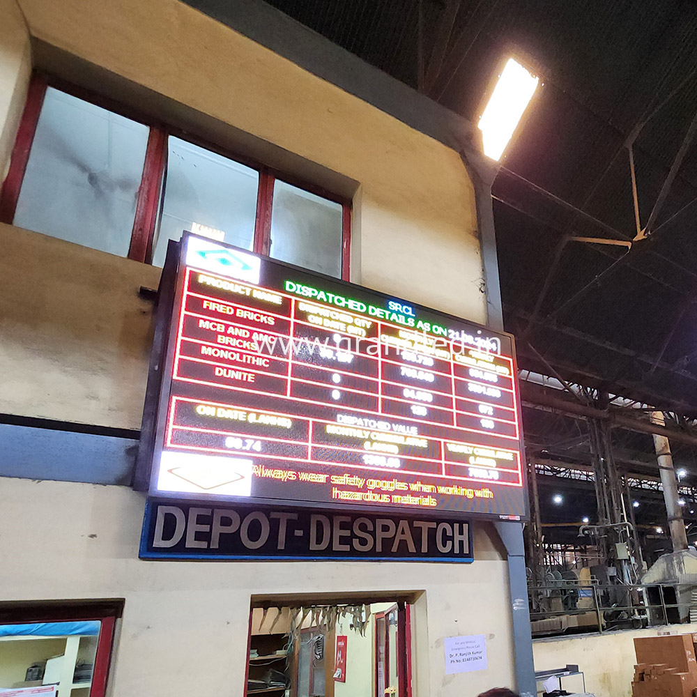 Production LED Display Board