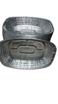 Oval Aluminium Disposable Container