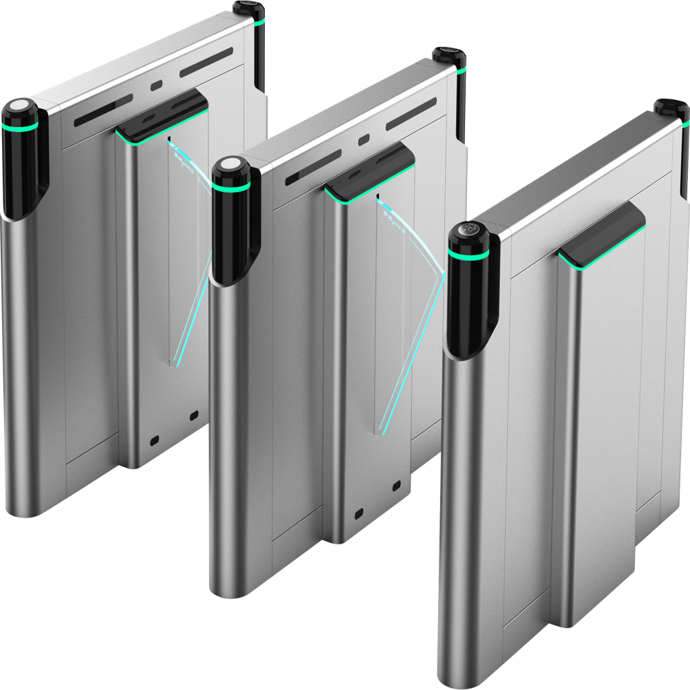 TS-F-400 Turnstile Flap Gate