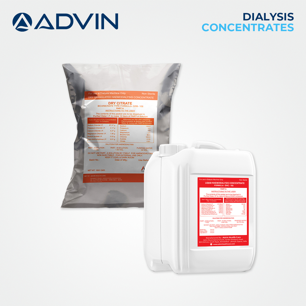 Concentrated Dialysis Fluid