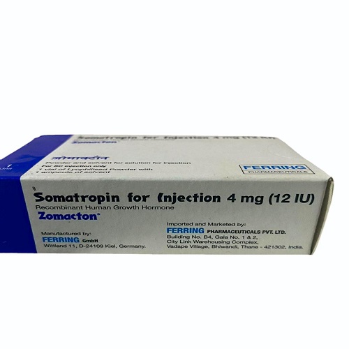 Zomacton Somatropin For Injection 4Mg (12 Iu) - Application: Industrial