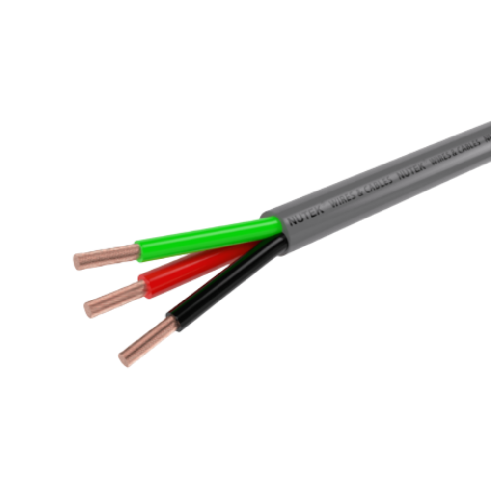 3 Core Sheathed Round Cables - Color: Different Available