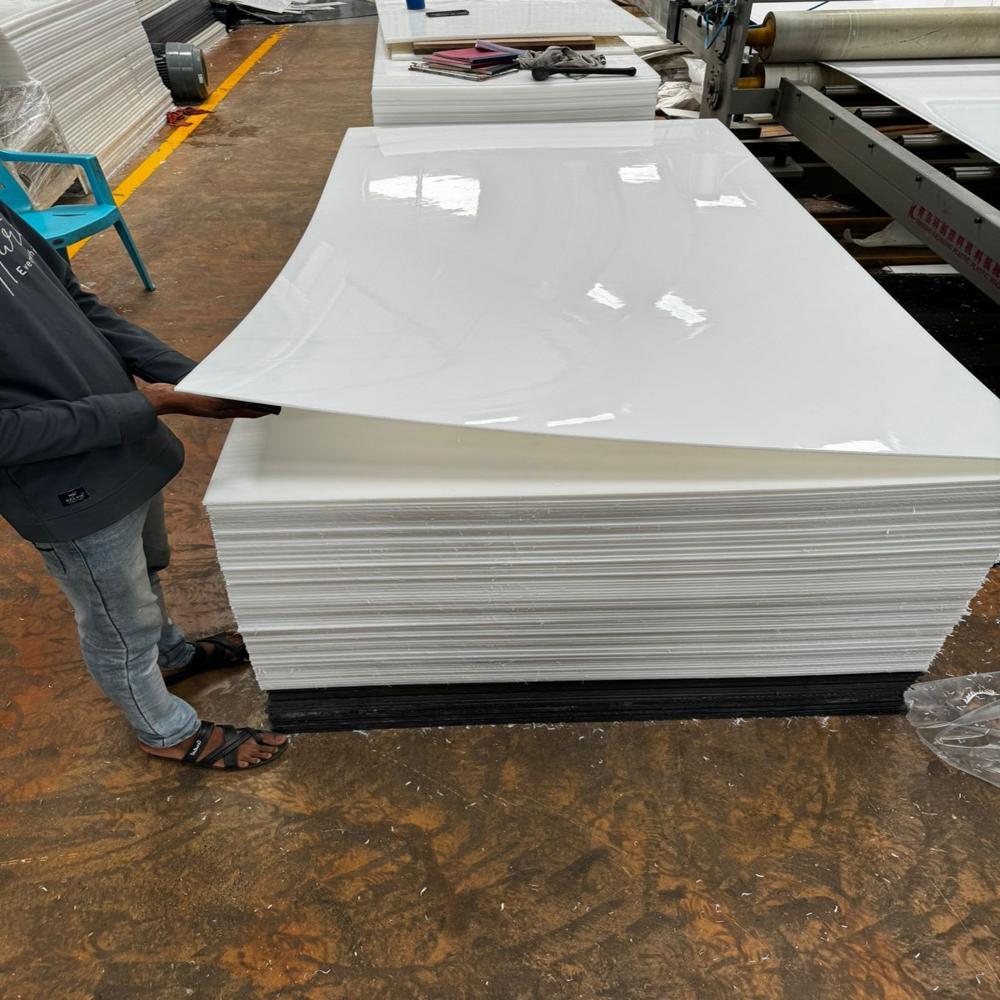 Pp Solid Sheets - Color: White