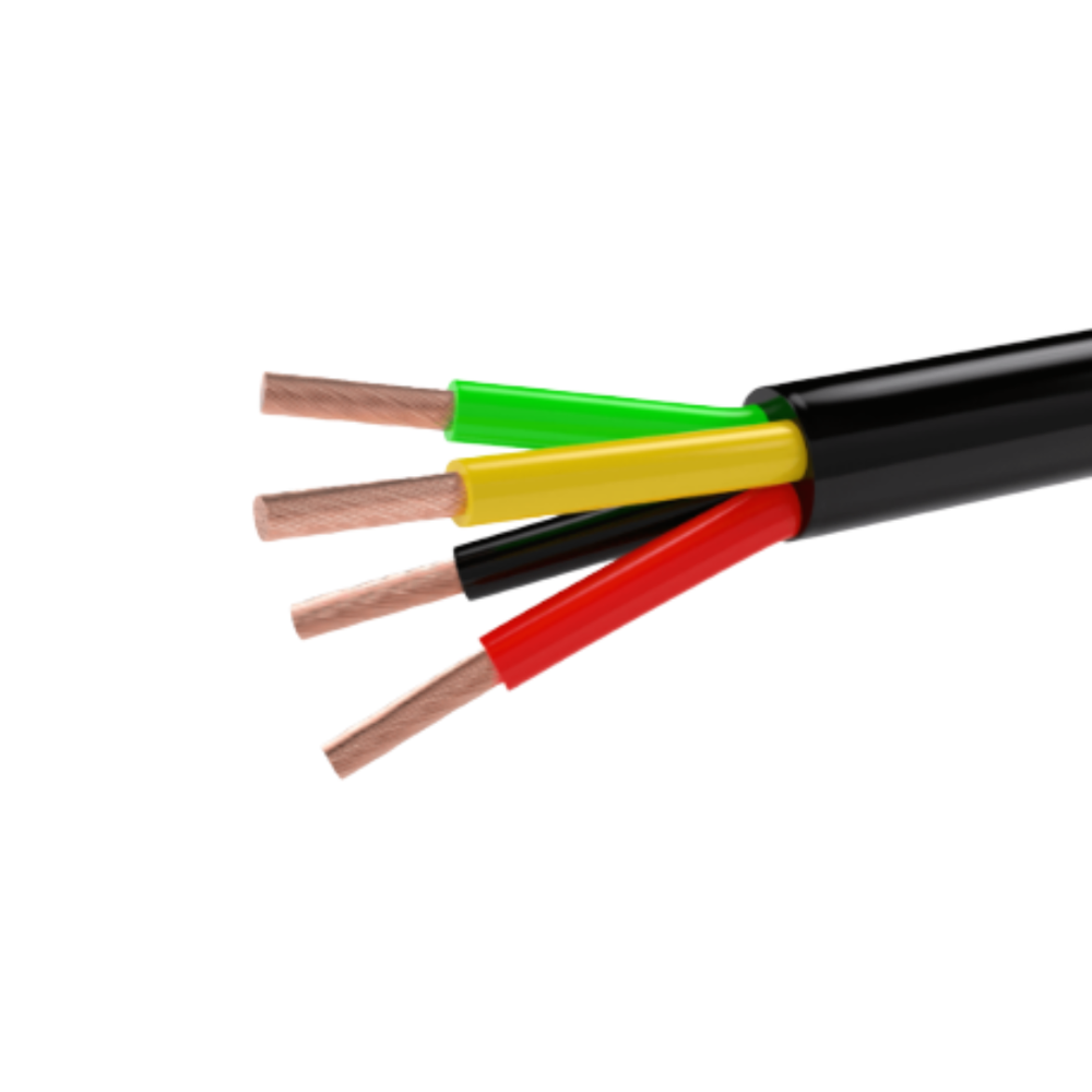Upto 1100v Multi-core Round Cables - Color: Different Available