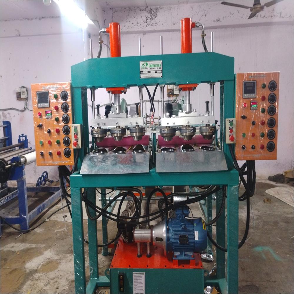 Fully Automatic Multipurpose Dona Thali Making Machine - Capacity: 6000 Pcs/hr