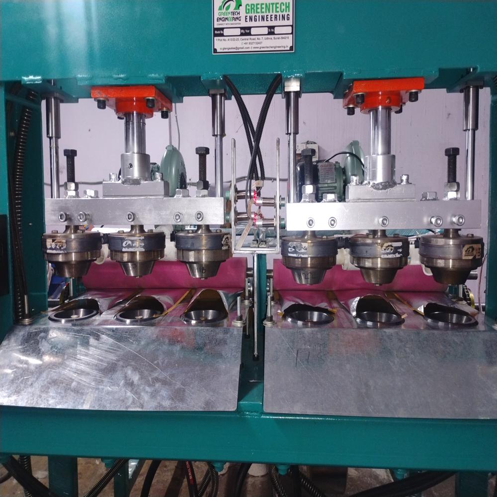 Fully Automatic Multipurpose Dona Thali Making Machine - Capacity: 6000 Pcs/hr