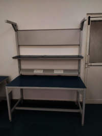 Single Side Work Table 1.8 Mtr (6 feet) | Modular Ergonomic Industrial Workstation