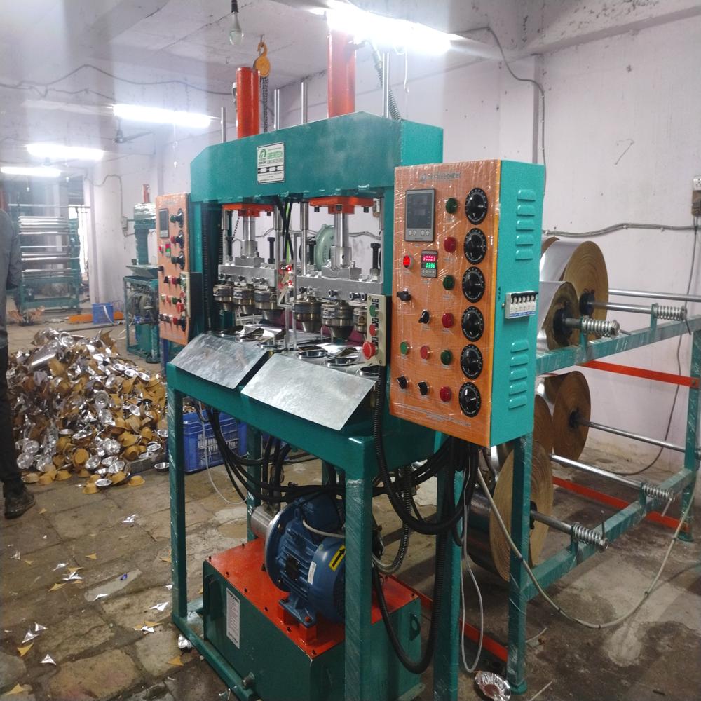 Greentech Fully Automatic Paper Plate Making Machine - Capacity: 600 Pcs/hr