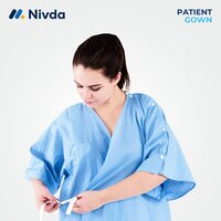 disposable patient gown small