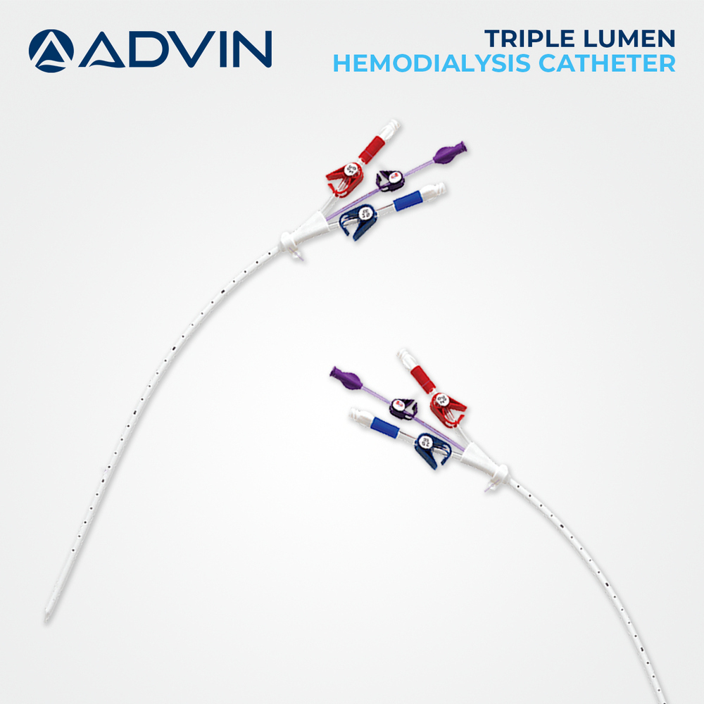 Triple Lumen Dialysis Catheters