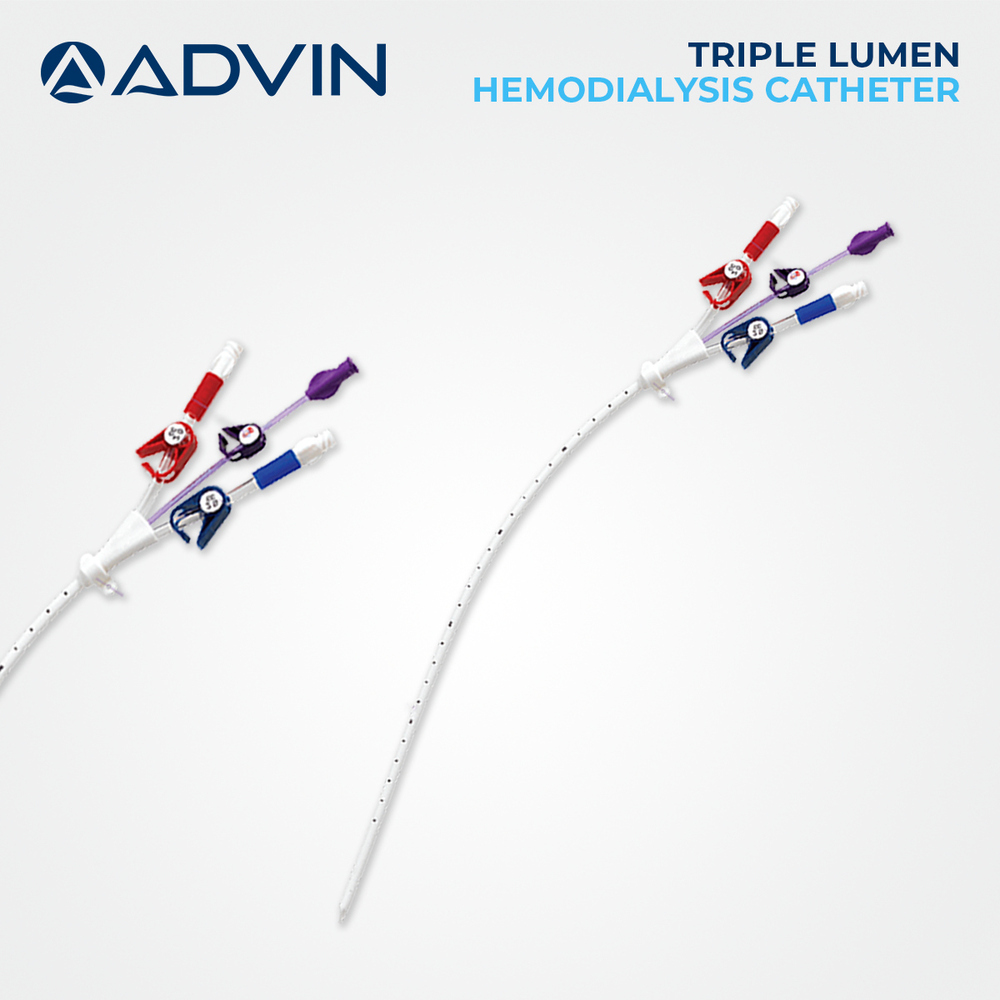 Triple Lumen Dialysis Catheters