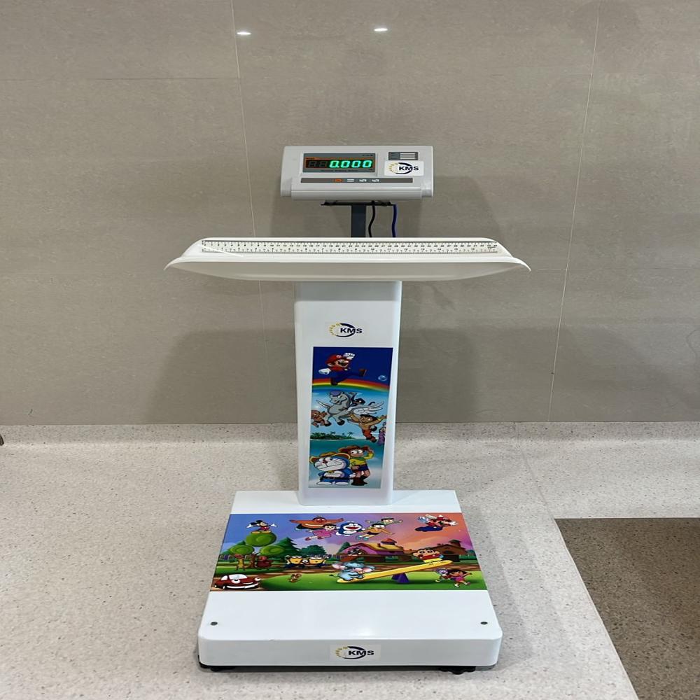 2in1 Weighing Scale - Bpa-free Plastic, 75x85x75 Cm , High Precision Dual-use Design For Infants And Adults, Bluetooth Connectivity Optional, Ergonomic Baby Tray