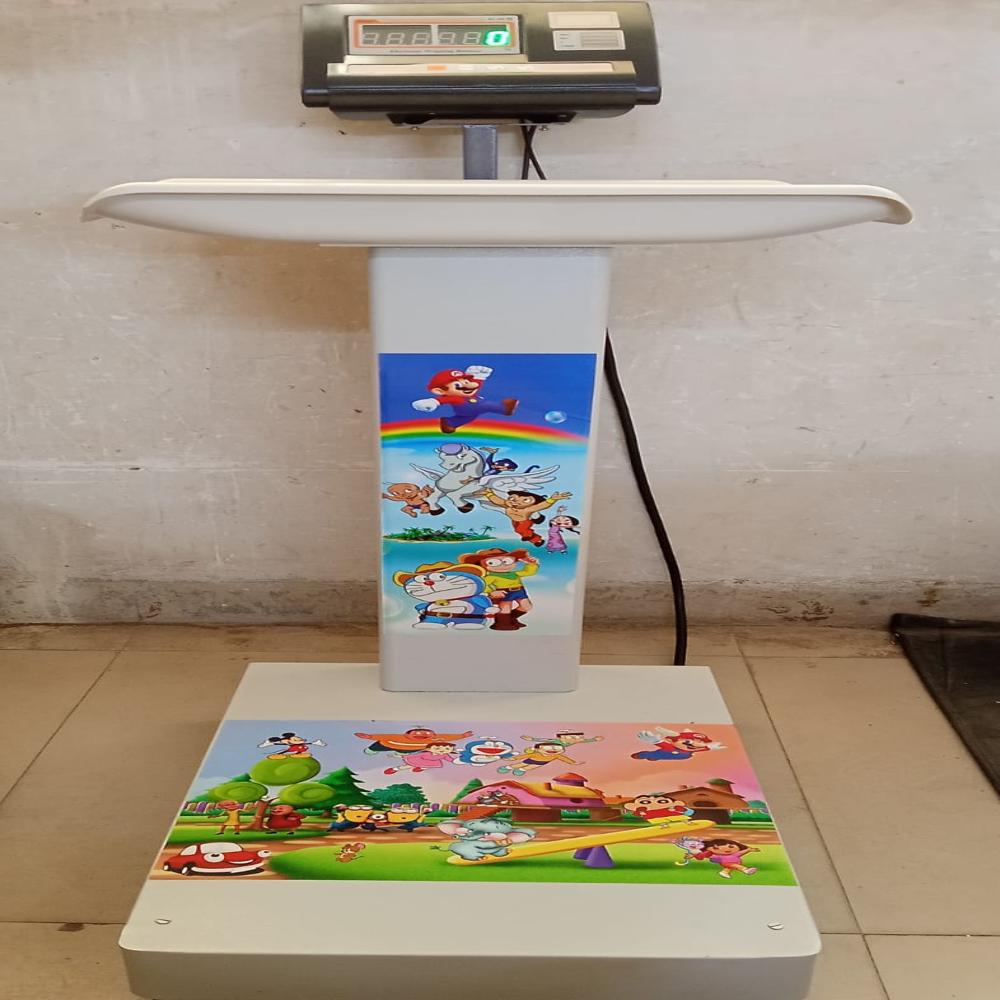 2in1 Weighing Scale - Bpa-free Plastic, 75x85x75 Cm , High Precision Dual-use Design For Infants And Adults, Bluetooth Connectivity Optional, Ergonomic Baby Tray