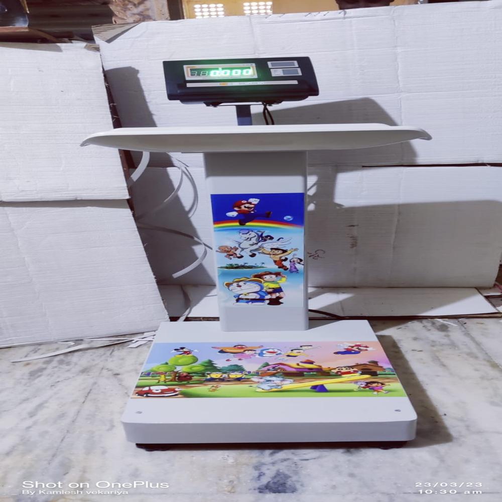 2in1 Weighing Scale - Bpa-free Plastic, 75x85x75 Cm , High Precision Dual-use Design For Infants And Adults, Bluetooth Connectivity Optional, Ergonomic Baby Tray