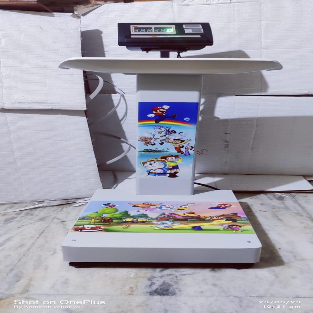 2in1 Weighing Scale - Bpa-free Plastic, 75x85x75 Cm , High Precision Dual-use Design For Infants And Adults, Bluetooth Connectivity Optional, Ergonomic Baby Tray