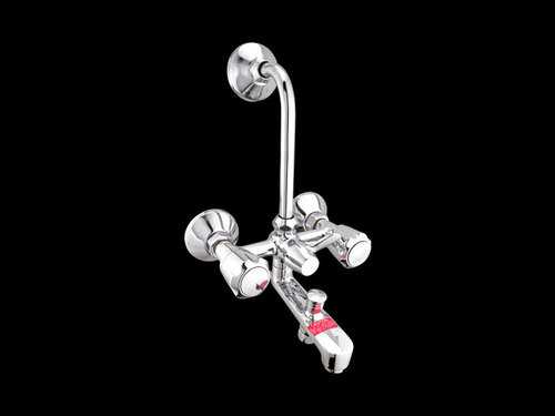 Wall Mixer 3 IN 1 - Stainless Steel, Oval Design | Luxurious Overhead and Hand Shower Features, Durable and Technically Designed