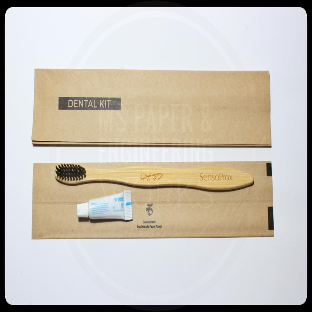 Hotel Guest Toiletries Paper Pouch