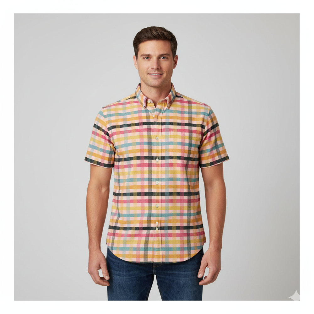 Checkeredfabric ,Shirtingmaterial - Application: Garment Making