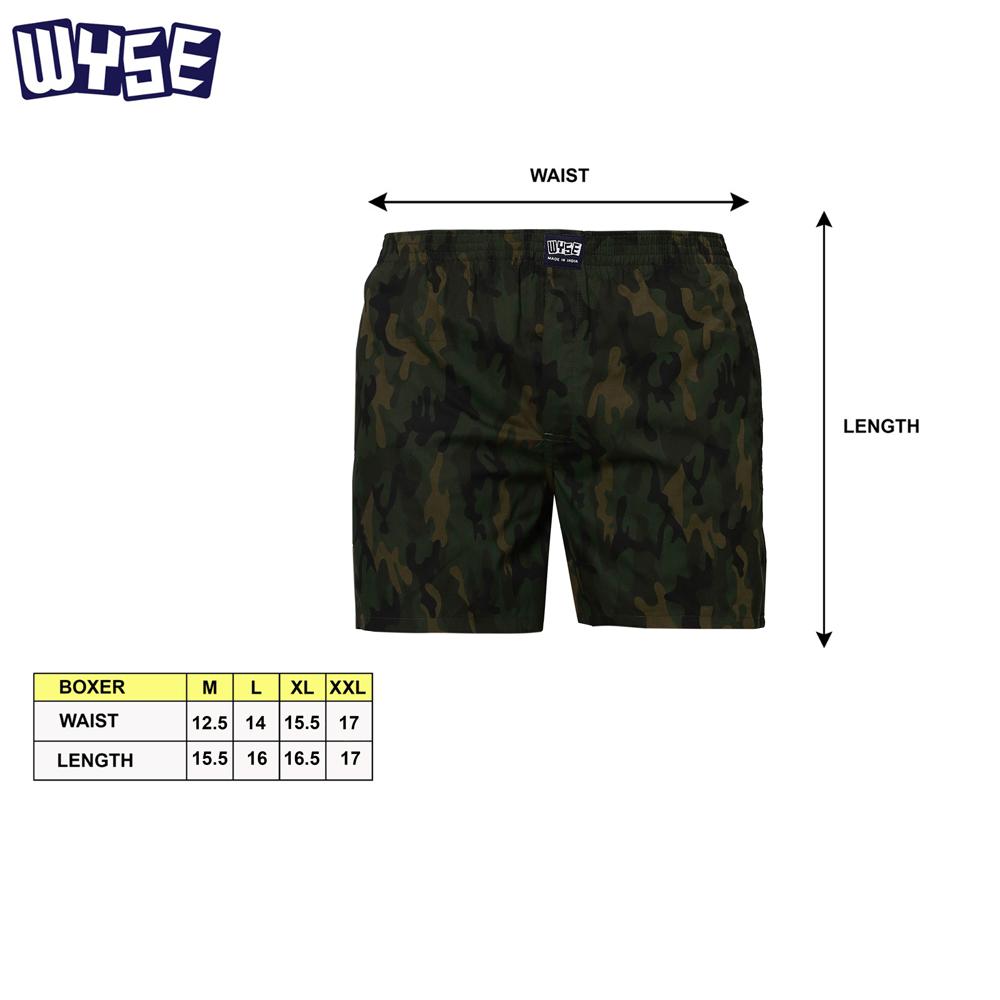 Mens Printed Boxer - 100% Cotton, All Sizes Available | Various Colors, Stylish Printed Patterns For Comfortable Daily Wear