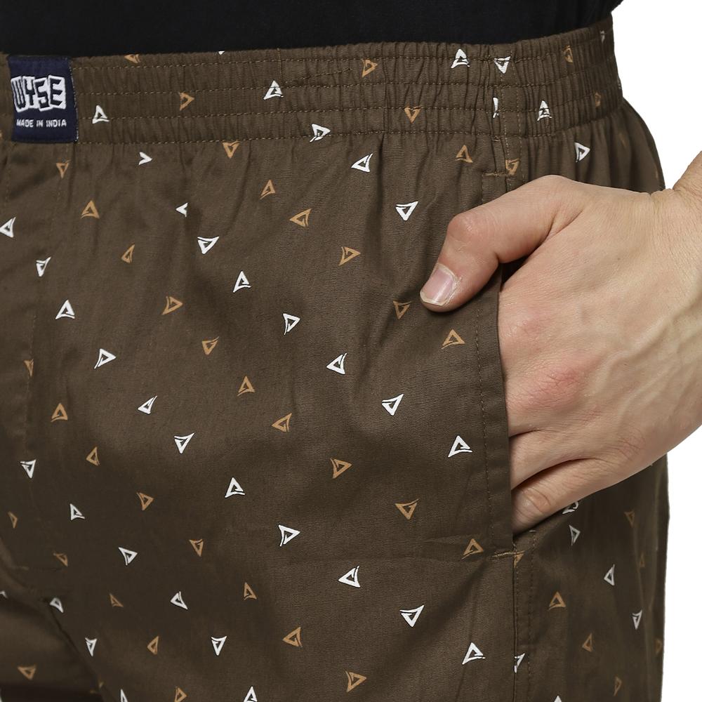 Mens Printed Boxer - 100% Cotton, All Sizes Available | Various Colors, Stylish Printed Patterns For Comfortable Daily Wear