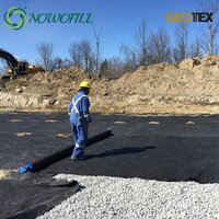 Pp Non Woven Geotextile For Road, Highway, Motorways, Railway Track, Airfields, Sports. Fields,