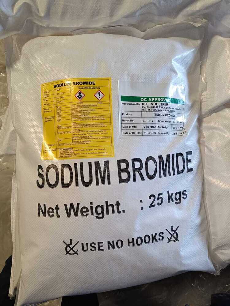 Sodium Bromide Powder - High-purity 99% | Industrial Grade, White Powder, Easy Handling, Ideal For Various Industrial Applications