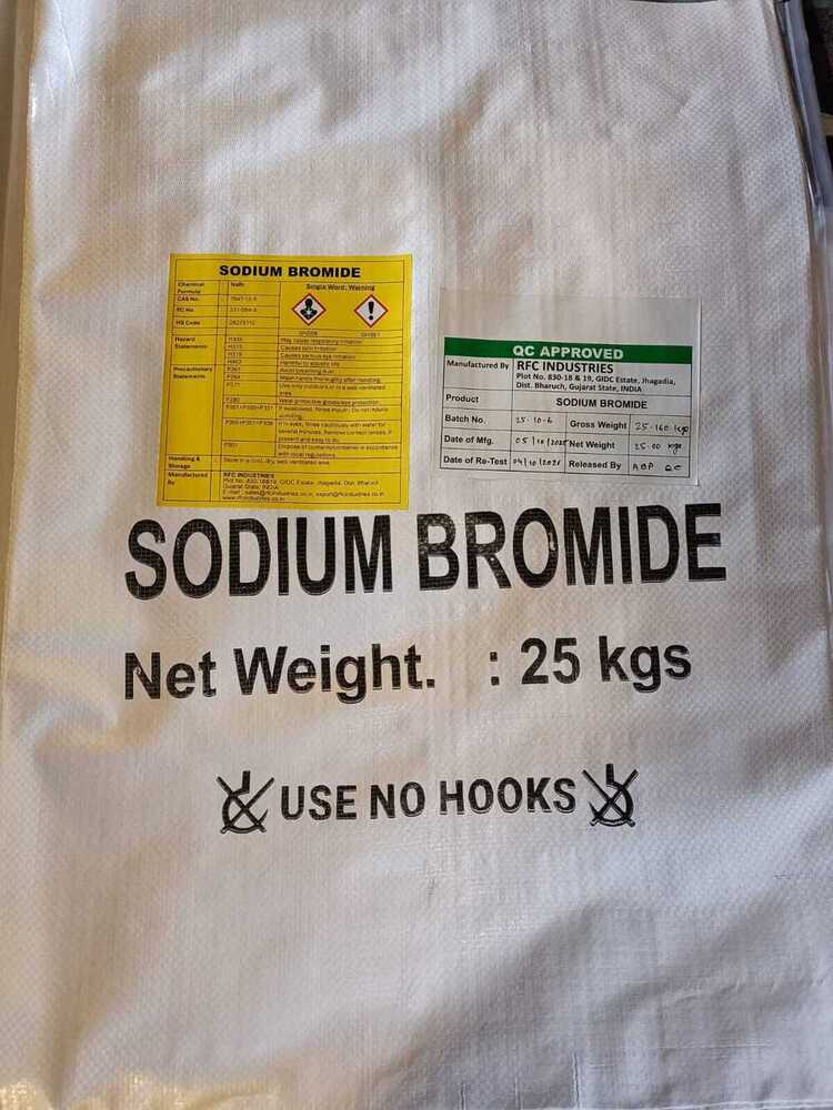 Sodium Bromide Powder - High-purity 99% | Industrial Grade, White Powder, Easy Handling, Ideal For Various Industrial Applications
