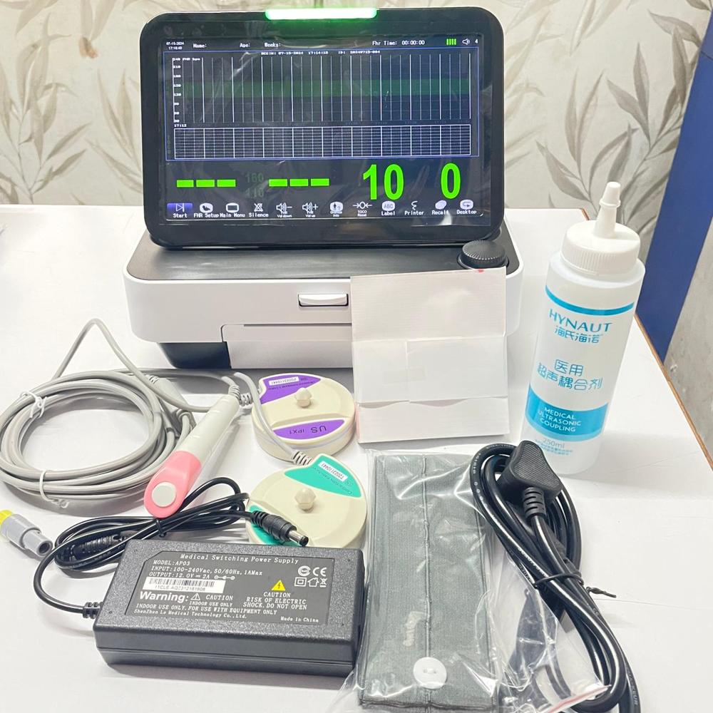 Touch screen CTG machine