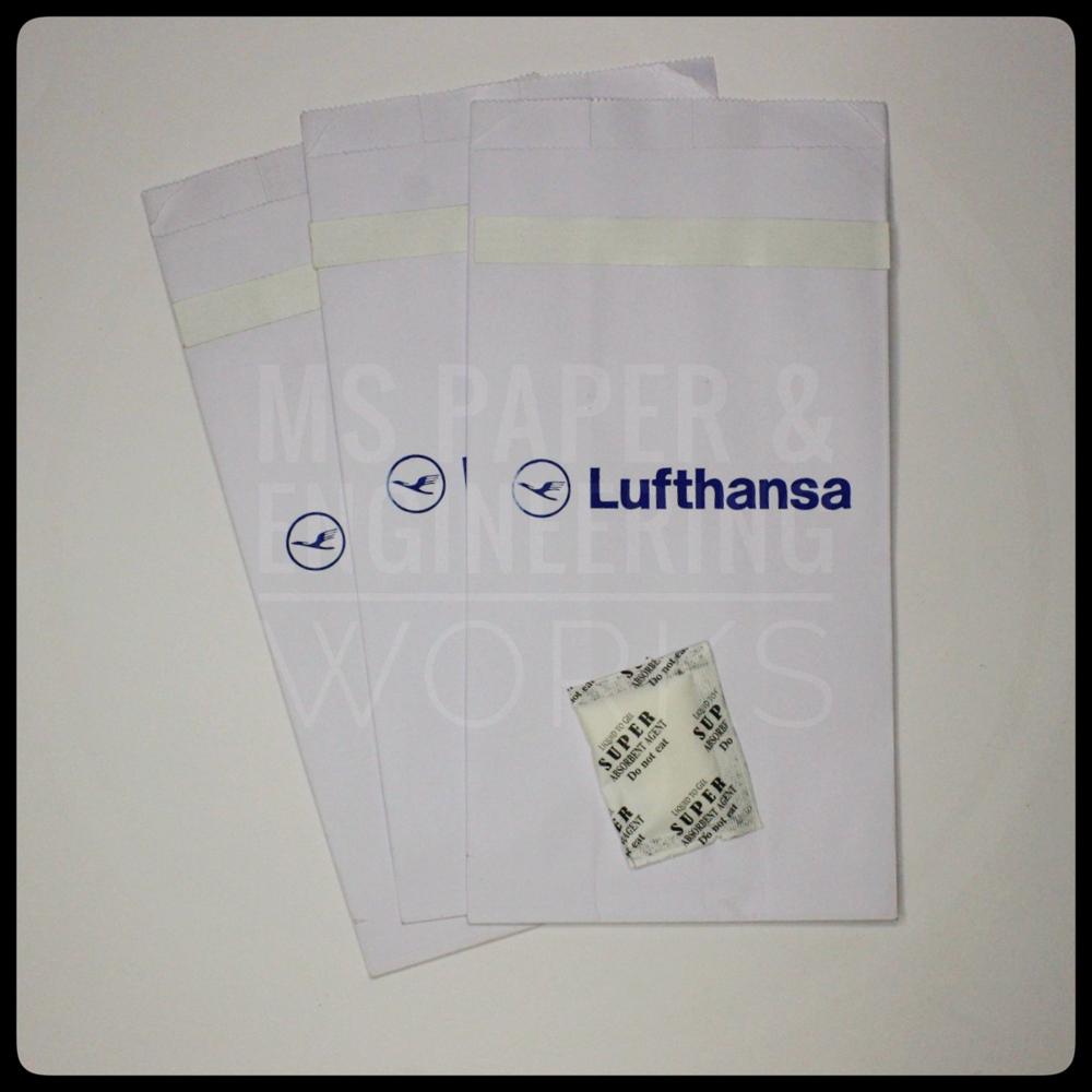 Paper Vomit Bag - Color: White
