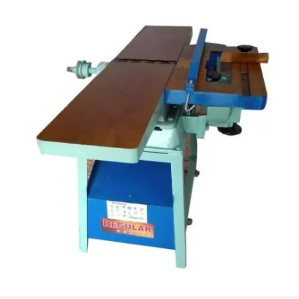9 Inch Surface Planer Woodworking Machine - Color: Blue