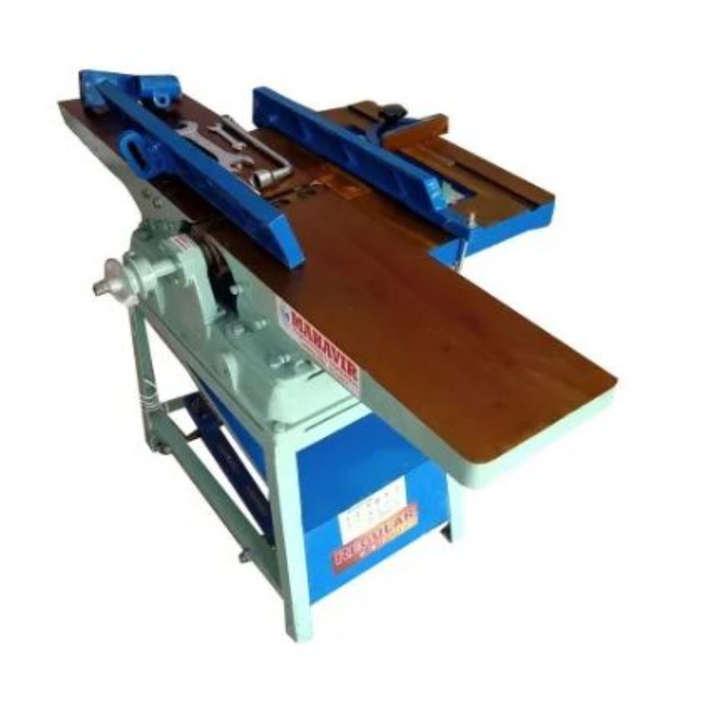 9 Inch Surface Planer Woodworking Machine - Color: Blue