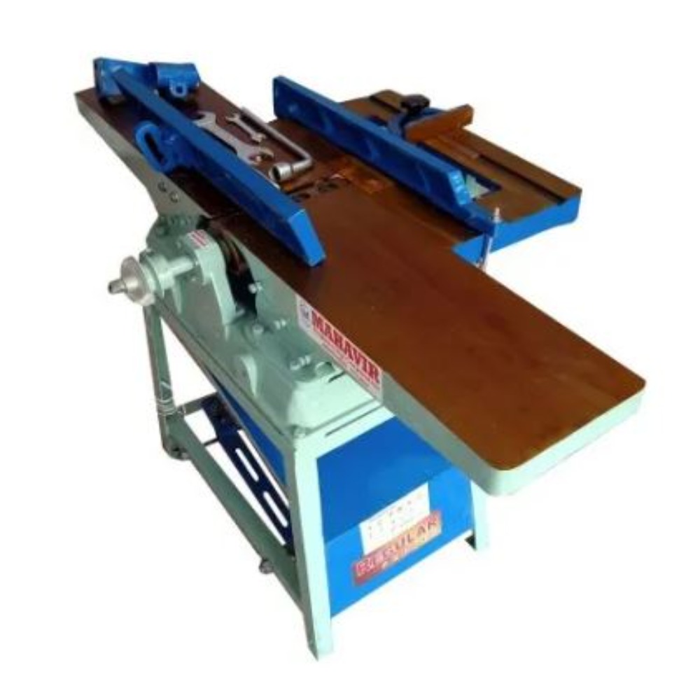 9 Inch Surface Planer Woodworking Machine - Color: Blue