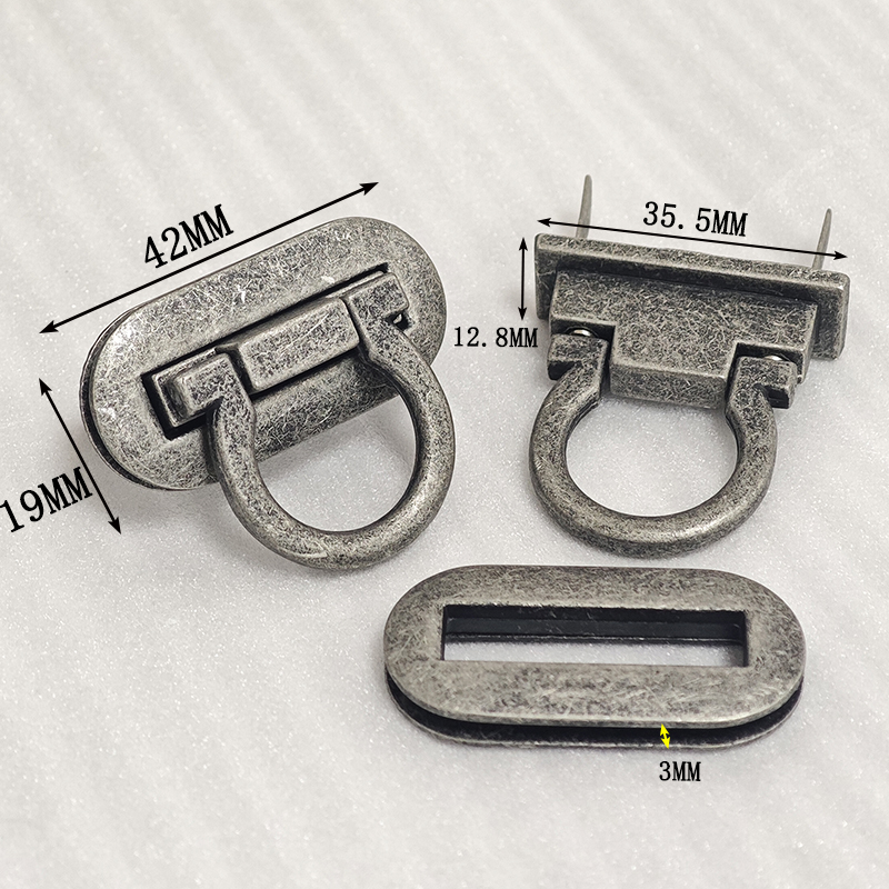 Metal Twist Lock for Bags