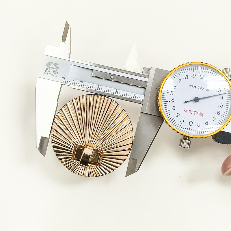 Hardware Accessories Shell Lock For Handbags - Hardness: Rigid