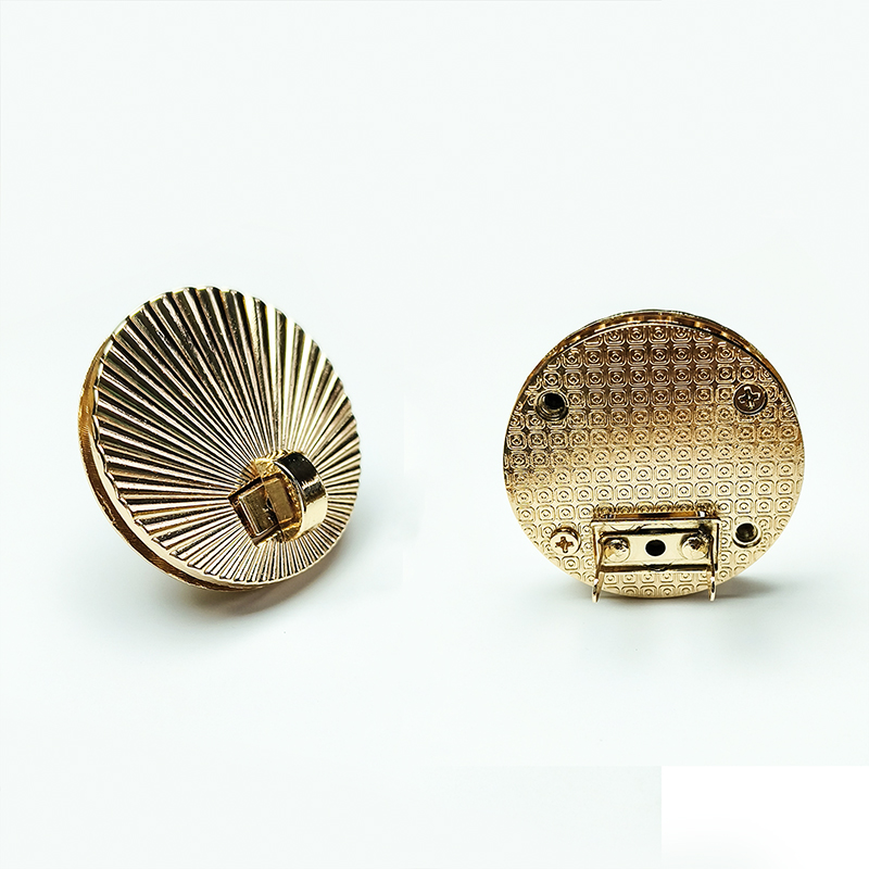 Hardware Accessories Shell Lock For Handbags - Hardness: Rigid