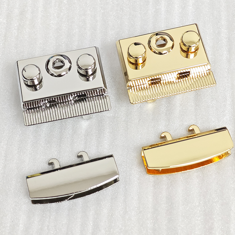 Metal Twist Locks for Handbags and Wallets