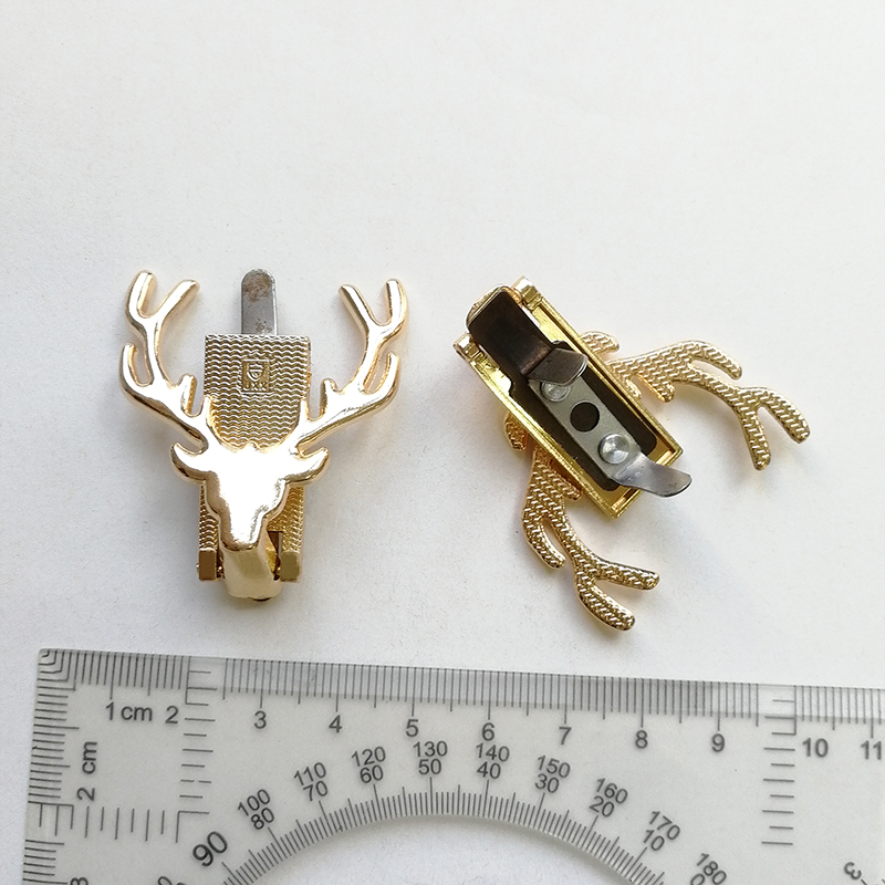 Hardware Deer-shaped Lock for Bags