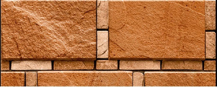 Glossy Elevation Wall Tile - Color: Multi Color