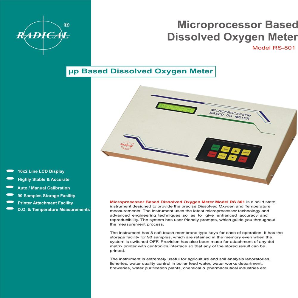 Dissolved Oxygen Meter RS-801