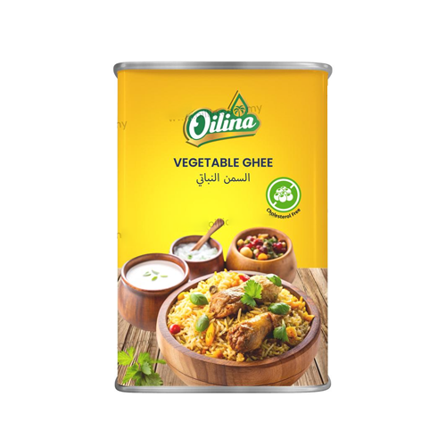 Top 100% Vegetable Ghee Malaysian Brand Oilina and OEM packaging
