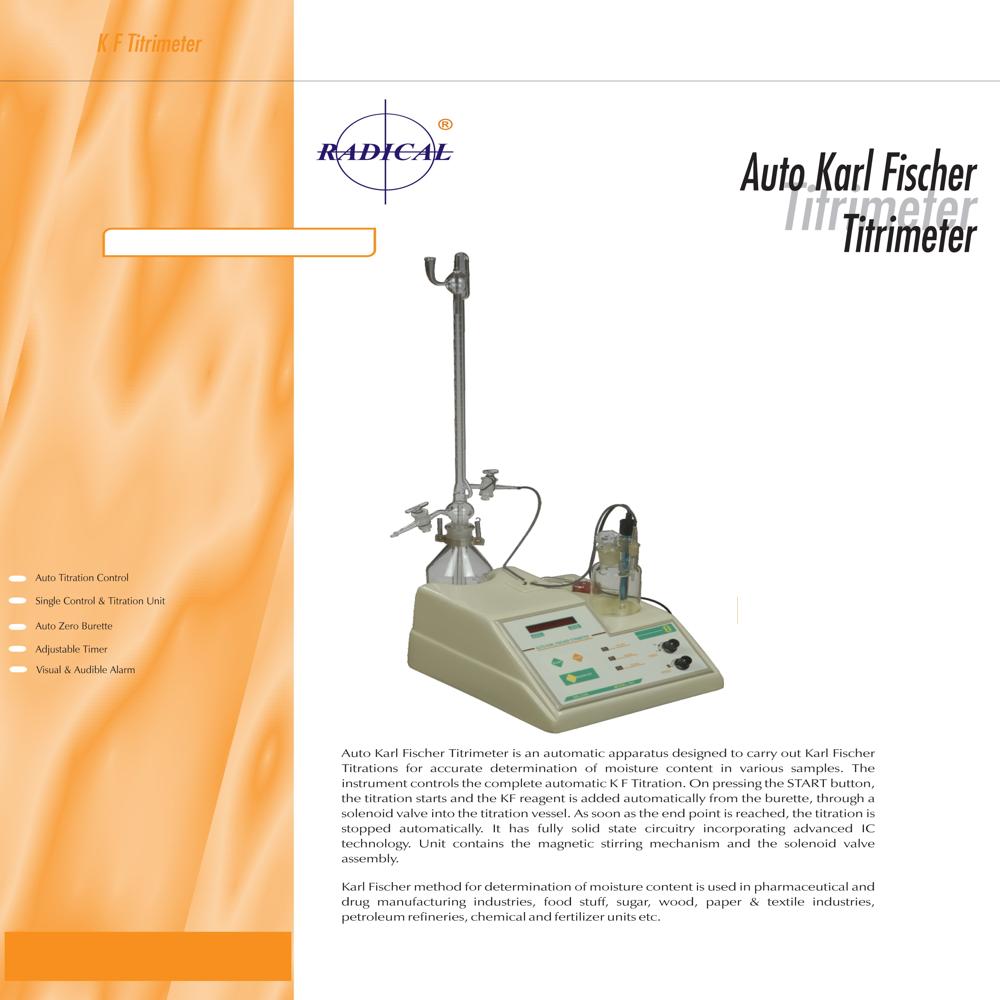 Auto Karl Fischer Titrimeter RT-761