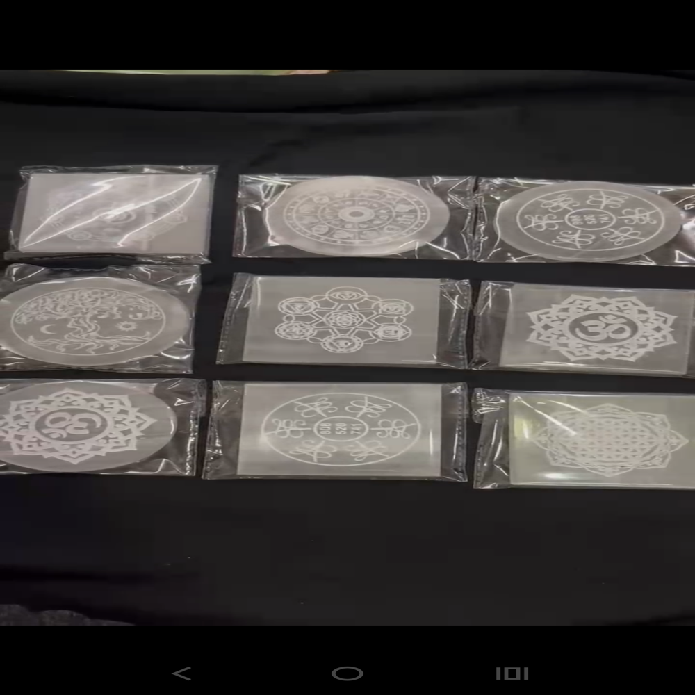 Selenite Charging Plate 