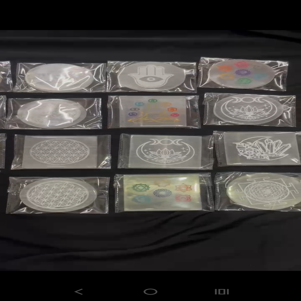 Selenite Charging Plate 