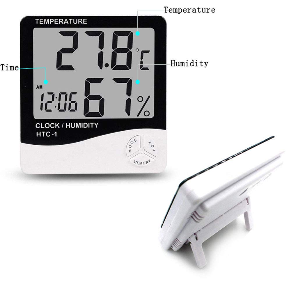 Digital Clock Htc 1 - Color: White