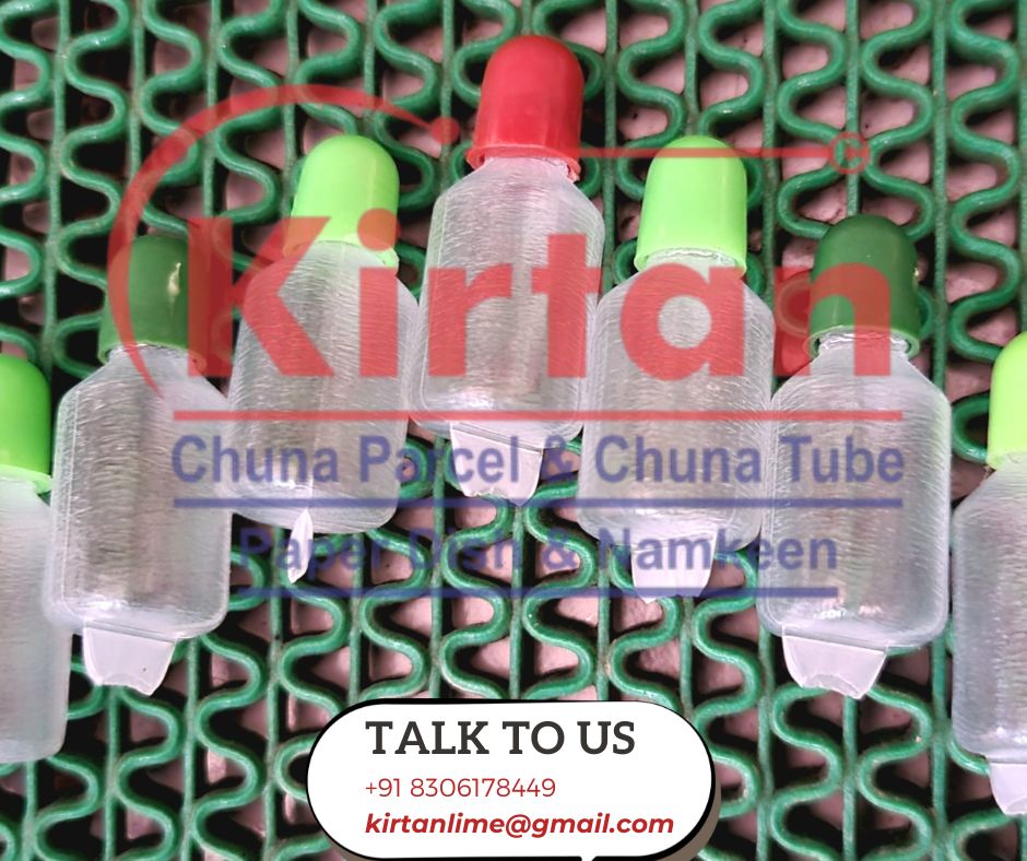 4 Gram Plastic Chuna Tube