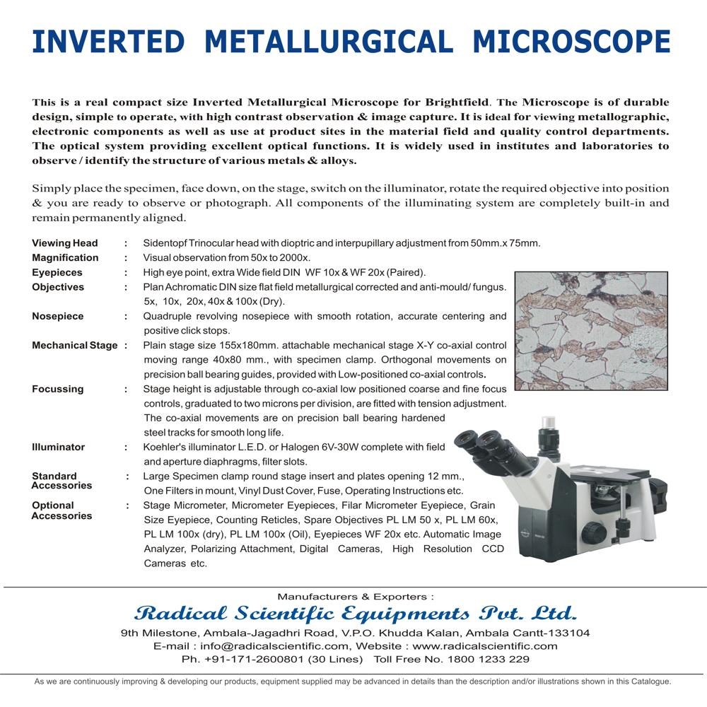 Metallurgical Microscope RMM-88