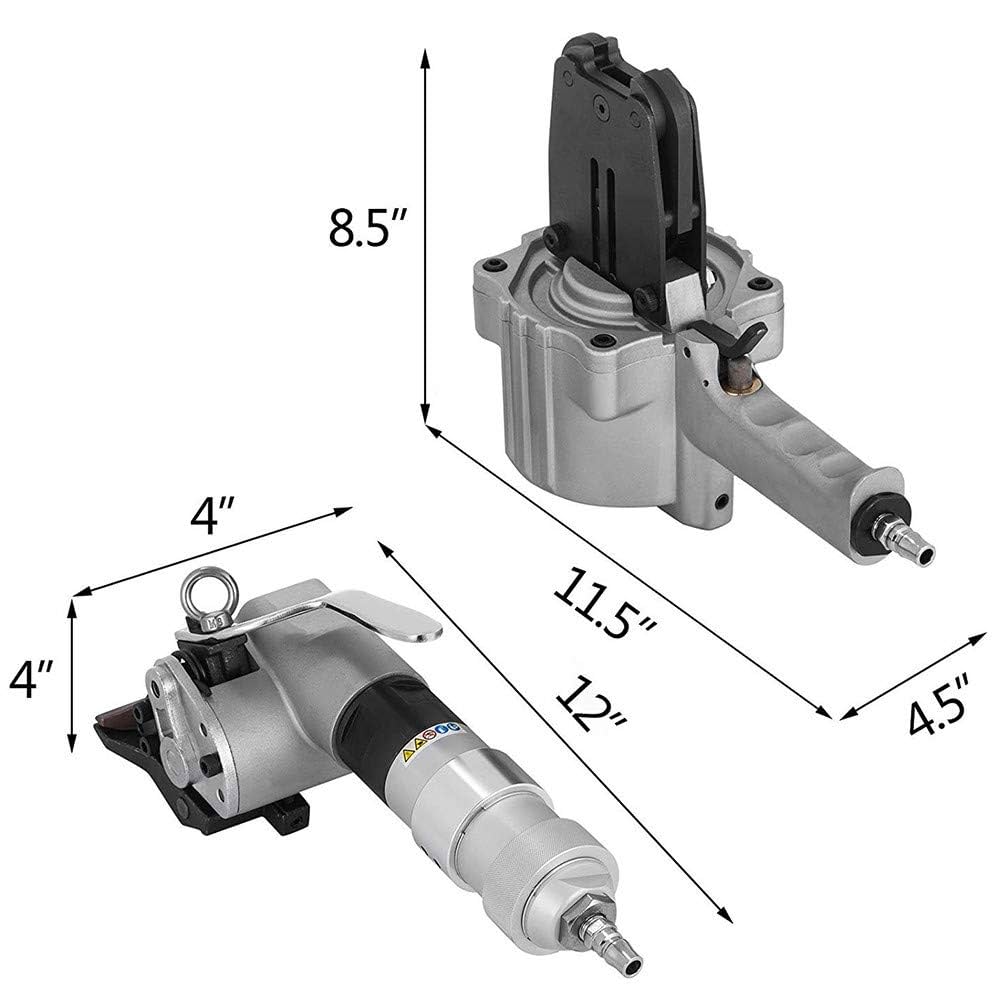 Pneumatic Steel Strapping Sealer 19 to 32 mm