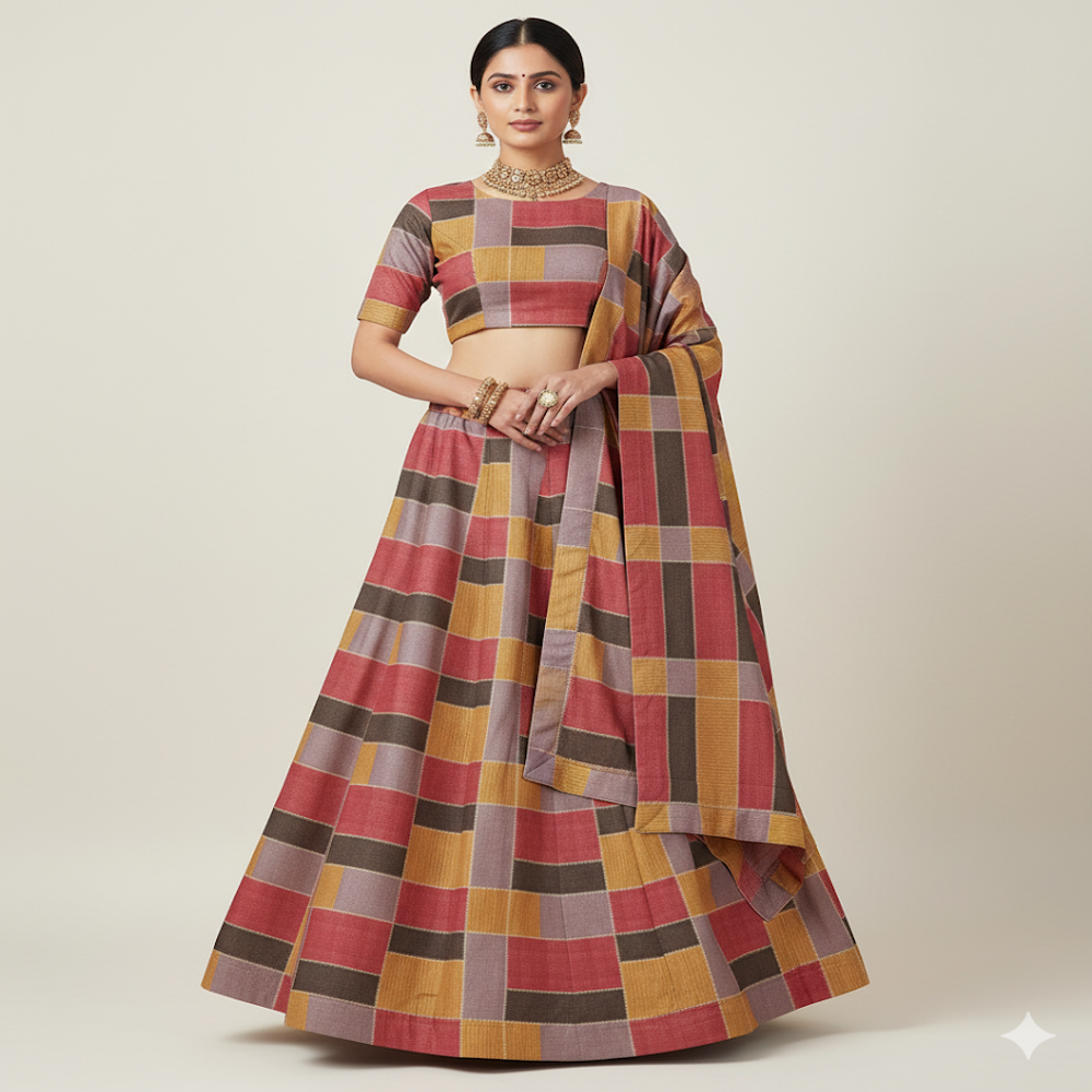 Multi-Color Patchwork fabric